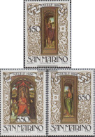 San Marino 1351-1353 (complete Issue) Unmounted Mint / Never Hinged 1986 Christmas - Unused Stamps