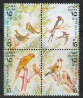 EGYPTE - N°1506/9 ** (1994) Oiseaux - Nuevos