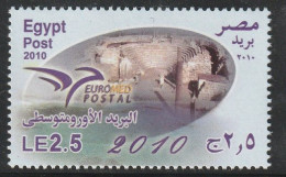 EGYPTE - N°2073 ** (2010) Euromed Postal - Unused Stamps