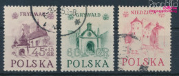 Polen 767-769 (kompl.Ausg.) Gestempelt 1952 Historische Baudenkmäler (10430438 - Usati
