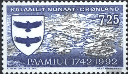 Denmark - Greenland 225 (complete Issue) Unmounted Mint / Never Hinged 1992 250 Years Paamiut - Ongebruikt