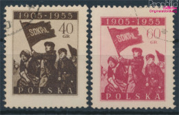 Polen 946-947 (kompl.Ausg.) Gestempelt 1955 Revolutionsjahr (10430478 - Usati