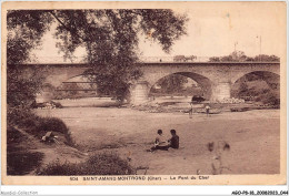 AGOP8-0679-18 - SAINT-AMAND-MONTROND - Cher - Le Pont Du Cher - Saint-Amand-Montrond