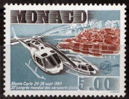 ZAYIX - 1990 Monaco 1731 MNH Aviation Helicopters Transportation 11322S59 - Altri & Non Classificati