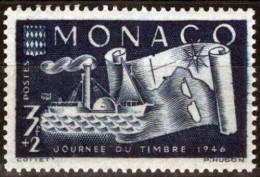ZAYIX - 1946 Monaco B92 MNH Ships Transportation Stamp Day Semi-postal 11322S77M - Altri & Non Classificati