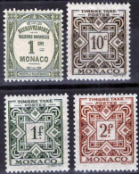 ZAYIX - Monaco J21, J28, J31-J32 MNH Postage Due Stamps 11322S75 - Altri & Non Classificati
