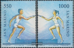 San Marino 1298-1299 (complete Issue) Unmounted Mint / Never Hinged 1984 Olympic. Summer 84 - Unused Stamps