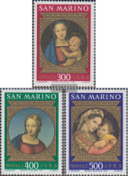 San Marino 1288-1290 (complete Issue) Unmounted Mint / Never Hinged 1983 Christmas - Unused Stamps