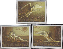 San Marino 1332-1334 (complete Issue) Unmounted Mint / Never Hinged 1985 Christmas - Unused Stamps