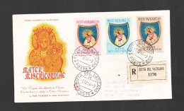 Vaticano -7.12.1954   Fdc Ed Venetia  Mater Misericordia  Viagg Racc  (LISTINO FDC VENETIA  EU 60) - FDC