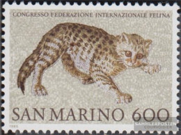 San Marino 1331 (complete Issue) Unmounted Mint / Never Hinged 1985 Cats - Unused Stamps