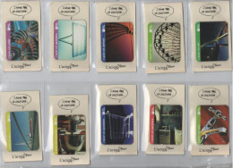 33 X  France Magneet Magnet Aimant L,acier & Vaus Made Of Steel On Original Card Like New - Transport