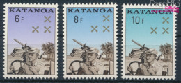 Katanga 79-81 (kompl.Ausg.) Postfrisch 1962 Gendarmerie (10420056 - Katanga