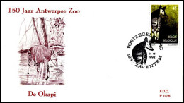 - 2486 - FDC - Antwerpse Zoo    - 1991-2000