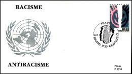- 2456 - FDC - Antiracisme    - 1991-2000