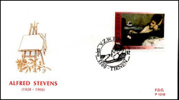 - 2463 - FDC - Belgische Kunstwerken    - 1991-2000