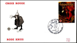 - 2398 - FDC - Het Belgische Rode Kruis    - 1991-2000