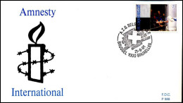- 2422 - FDC - Internationale Solidariteit    - 1991-2000