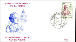 - 1776 - FDC - Intern. Jaar V/d Vrouw   - 1971-1980