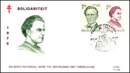 - 1785+1786 - FDC - Solidariteit    - 1971-1980