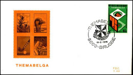 - 1746 - FDC - Themabelga    - 1971-1980