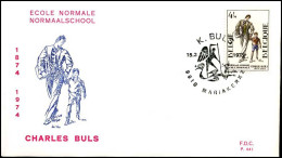 - 1752 - FDC - Normaalschool Charles Buls   - 1971-1980