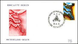 - 1780 - FDC - Schelde-Rijn Verbinding    - 1971-1980