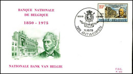 - 1781 - FDC - Nationale Bank Van België    - 1971-1980