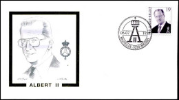 - 2714 - FDC - Koning Albert II   - 1991-2000