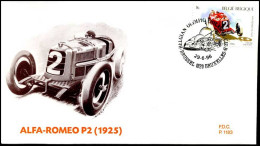 - 2650 - FDC - 100 Jaar Autoraces In Spa    - 1991-2000