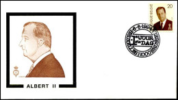 - 2559 - FDC - Koning Albert II   - 1991-2000