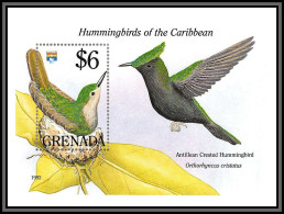 80851 GRENADA Mi N°306 Colibri Huppé Orthorhyncus Cristatus Hummingbirds Of The Caribbean ** MNH Oiseaux Birds 1992 - Kolibries