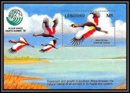 80844 Lesotho Sc N°944 TB Neuf ** MNH Oiseaux Birds Bird West African Crowned Crane Grue Couronnée 1992 - Ooievaars