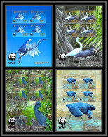 80821 Penrhyn Mi N°611/614 TB Neuf ** MNH Oiseaux Birds Bird Wwf Pacific Reef Egret Aigrette Sacrée 2008 - Ooievaars