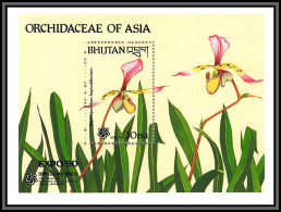 81025 Bhutan Bhoutan Mi BF N°254 Orchidées Orchids Asia ** MNH Fleur Flowers Flower Fleurs 1990 Expo 90 Osaka Japan - Bhután