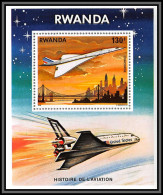 81421 Rwanda 1978 Y&t BF N°81 Histoire De L'avaiation Concorde TB Neuf ** MNH Avion Avions Airplane Plane Aircraft - Neufs