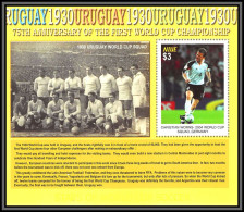 81265 Niue Mi N°143 75th Anniversary Of The 1rst World Cup Uruguay 1930 ** MNH Football Soccer Worns Germany 2005 - 1930 – Uruguay