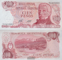 Argentina Pick-number: 302a Uncirculated 1976 100 Pesos - Argentine