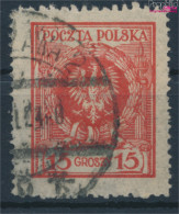 Polen 206 Gestempelt 1924 Adler Im Lorbeerkranz (10430370 - Used Stamps
