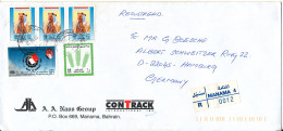 Bahrain Registered Cover Sent To Germany 10-5-2000 - Bahrein (1965-...)