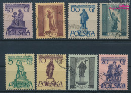 Polen 907-914 (kompl.Ausg.) Gestempelt 1955 Denkmäler Warschaus (10430470 - Usati