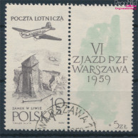 Polen 1101Zf Mit Zierfeld (kompl.Ausg.) Gestempelt 1959 Philatelisten (10430505 - Usati