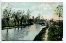 ANGLETERRE CPA Couleur Voyagé 1907 * MILDENHALL Church From River - Andere & Zonder Classificatie