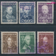 Österreich 617-622 (kompl.Ausg.) Gefälligkeitsentwertung Gestempelt 1935 Wohlfahrtspflege (10419907 - Usados