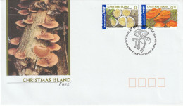 Christmas Island 2001, FDC Unused, Mushrooms - Christmas Island