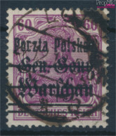 Polen 13I Gestempelt 1918 Germania Mit Aufdruck (10430376 - Used Stamps