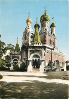 06 - Nice - La Cathédrale Orthodoxe Russe - Vue Générale Extérieure - CPM - Carte Neuve - Voir Scans Recto-Verso - Bauwerke, Gebäude