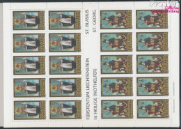 Liechtenstein 1326Klb-1329Klb Kleinbogen (kompl.Ausg.) Postfrisch 2003 Nothelfer (10419251 - Unused Stamps