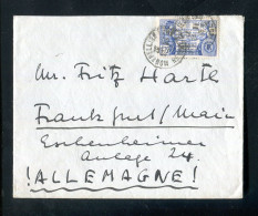 FRANKREICH / 1937, Mi. 362 EF Auf Brief Ex Montpellier Nach Deutschland (L2334) - Storia Postale