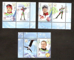 BELARUS 2010●Vancouver●Olympic Medal Winners●Mi 815-17Zf MNH - Inverno2010: Vancouver